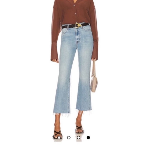 MOTHER The Hustler Ankle Fray jeans in Home on the Range size 31 - Picture 2 of 10